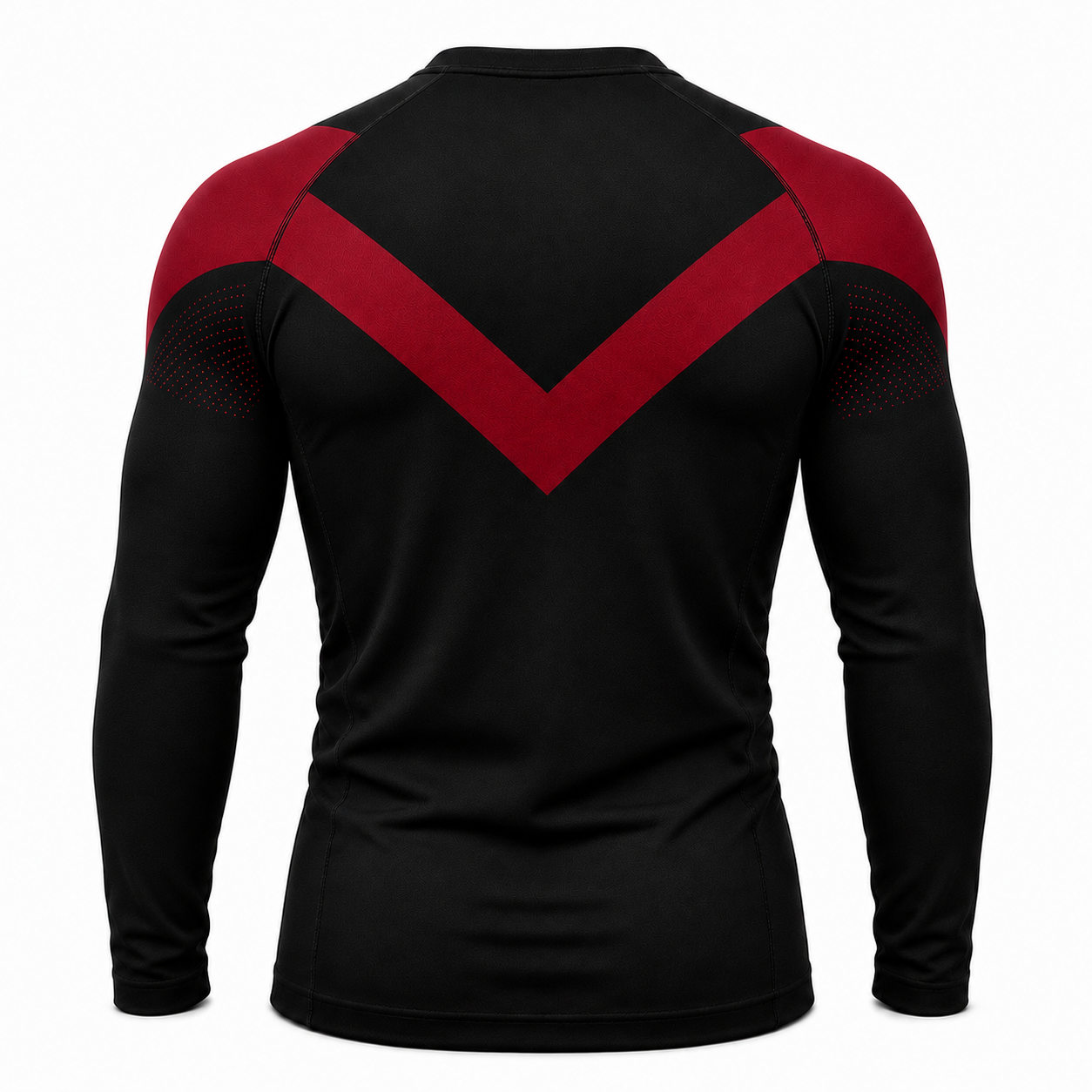 Nightwing Compression Shirt Long Sleeve Red