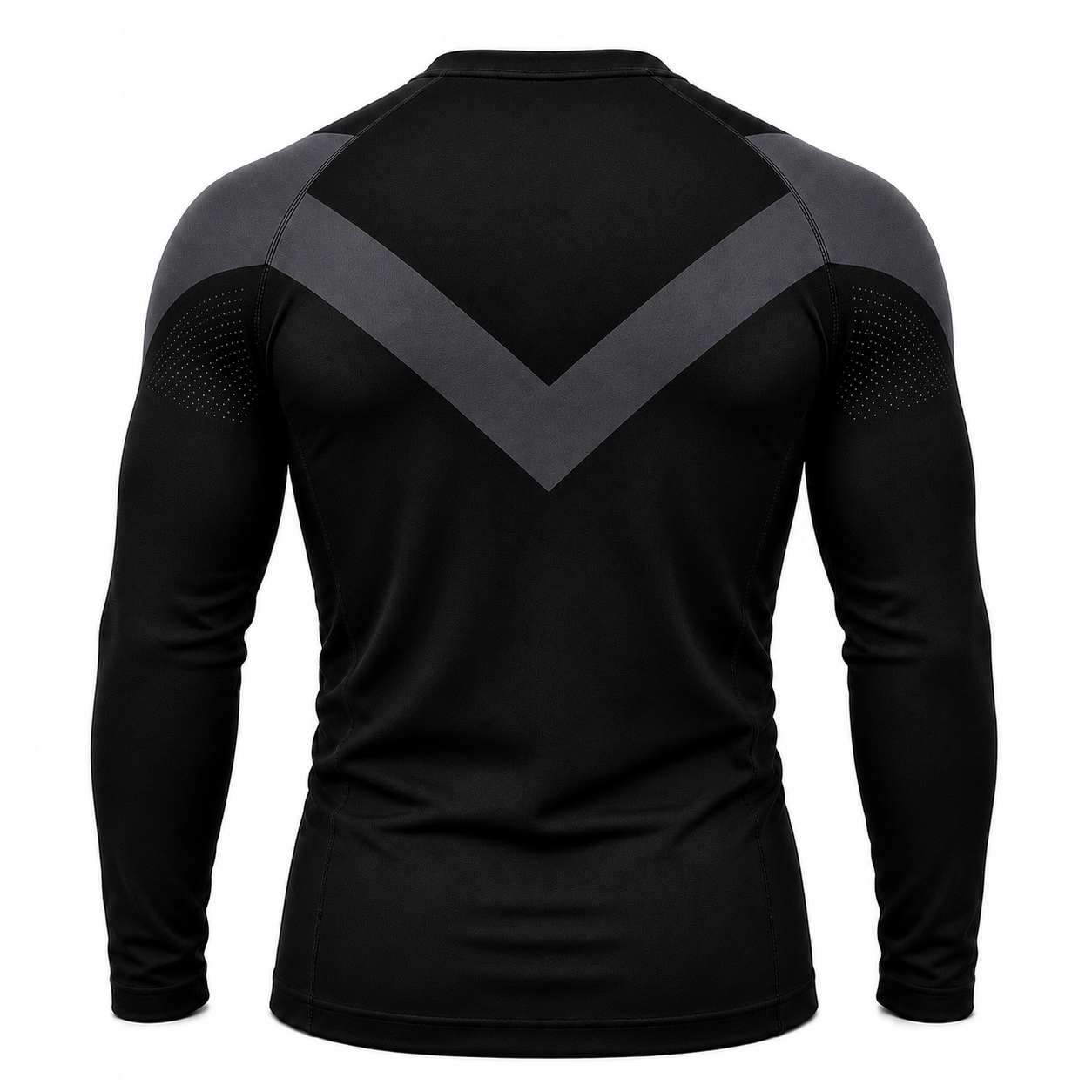 Nightwing Compression Shirt Long Sleeve Grey